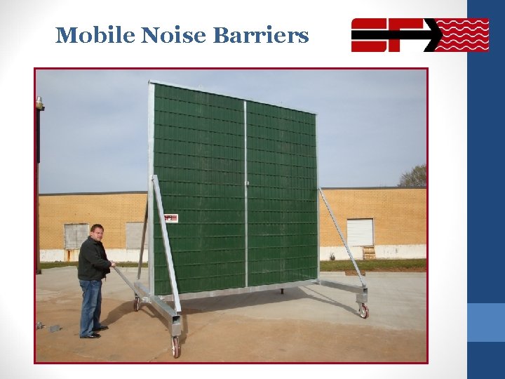 Mobile Noise Barriers 