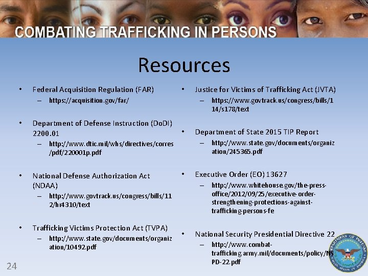 Resources • Federal Acquisition Regulation (FAR) • – https: //acquisition. gov/far/ • – https: