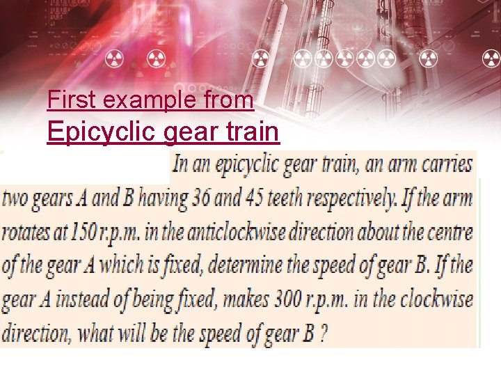 First example from Epicyclic gear train 