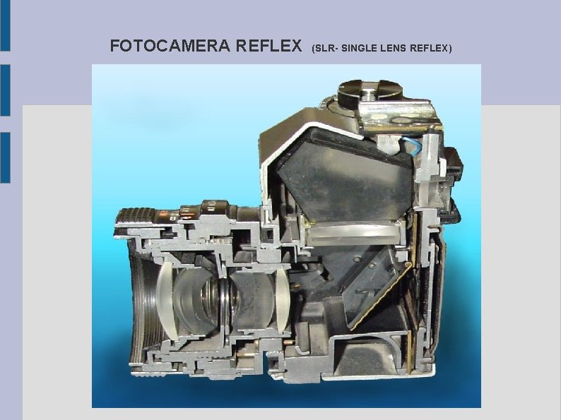 FOTOCAMERA REFLEX (SLR- SINGLE LENS REFLEX) 