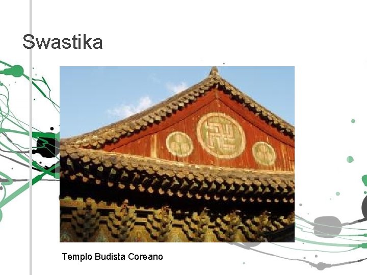 Swastika Templo Budista Coreano 