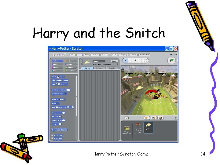 Harry and the Snitch Harry Potter Scratch Game 14 
