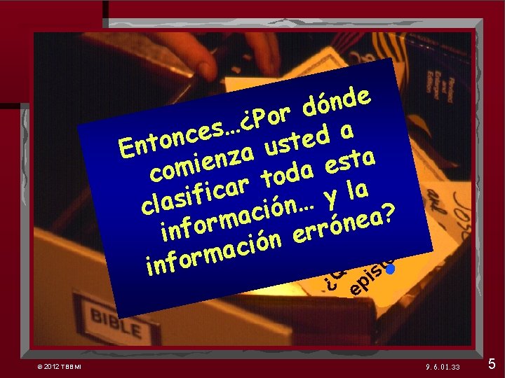 7 ? ? ¿Que fue loóqnudee d r “ o ju z ¿P garon”?