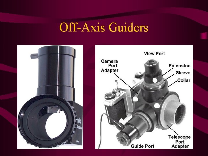 Off-Axis Guiders 