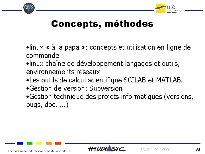 Concepts, méthodes • linux « à la papa » : concepts et utilisation en