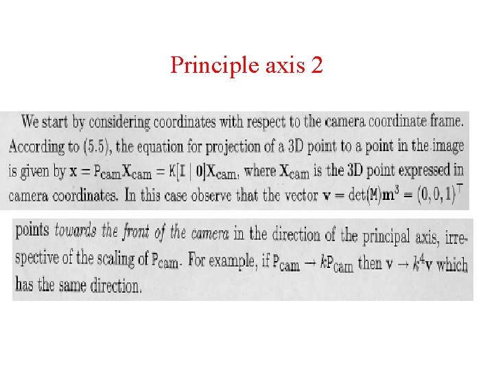 Principle axis 2 