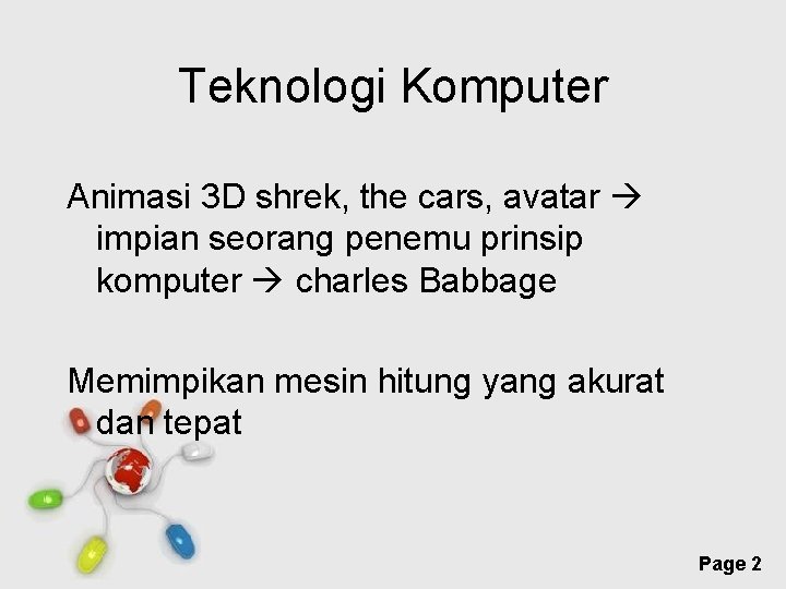 Teknologi Komputer Animasi 3 D shrek, the cars, avatar impian seorang penemu prinsip komputer