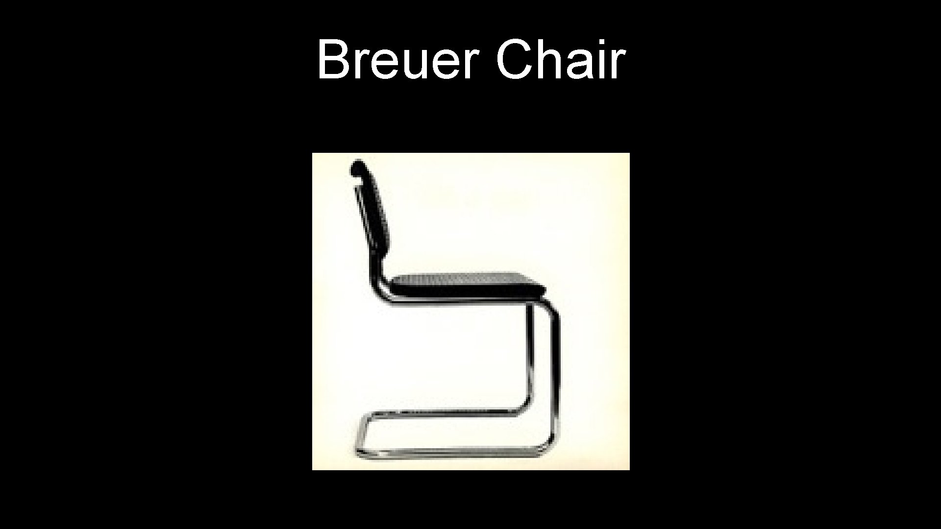 Breuer Chair 