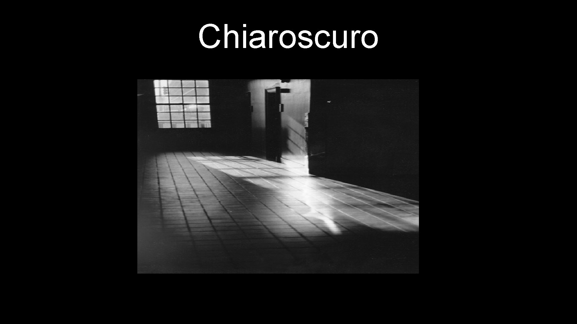 Chiaroscuro 