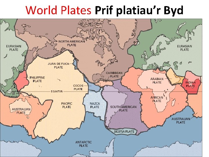 World Plates Prif platiau’r Byd 7 