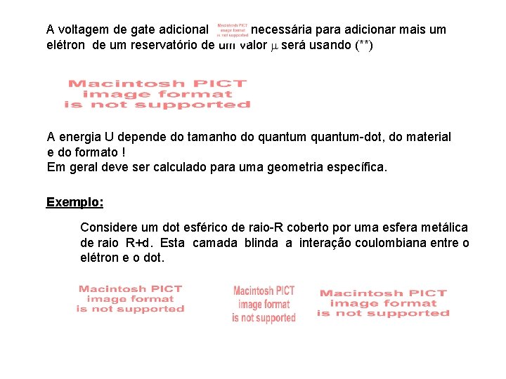 A voltagem de gate adicional necessária para adicionar mais um elétron de um reservatório
