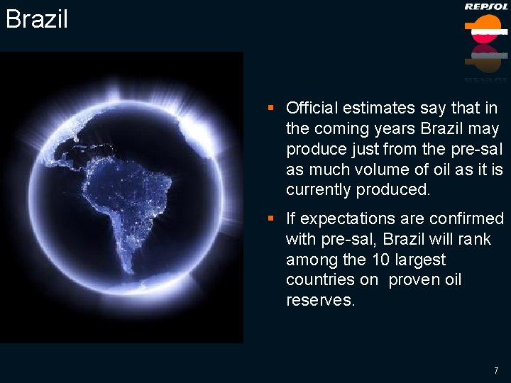 Brazil § Official estimates say that in the coming years Brazil may produce just