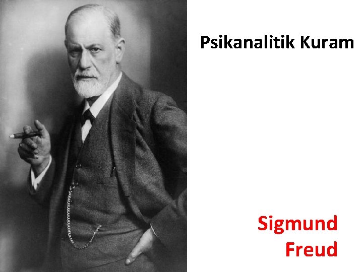 Psikanalitik Kuram Sigmund Freud 