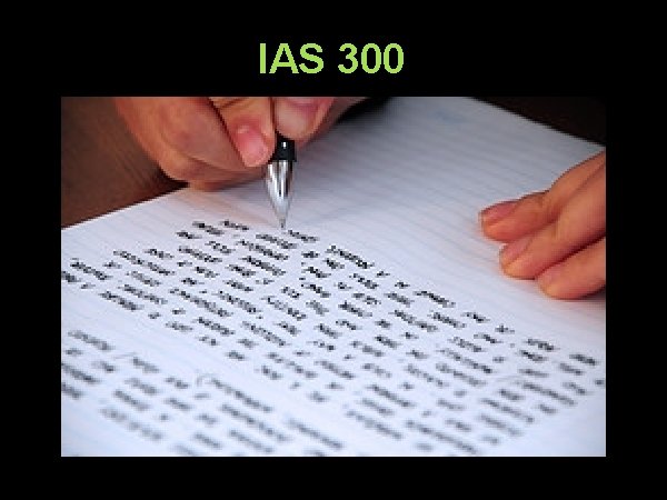 IAS 300 