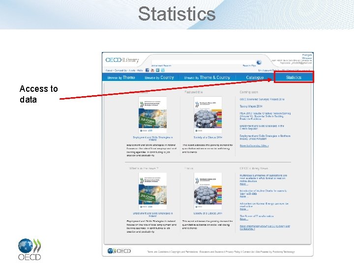 Statistics Access to data 