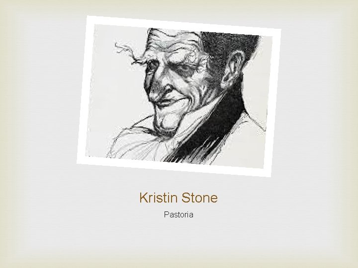 Kristin Stone Pastoria 