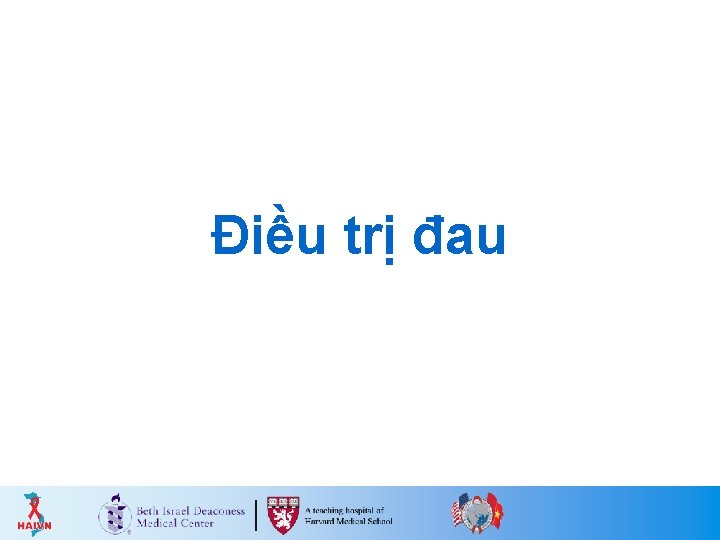 Điều trị đau 
