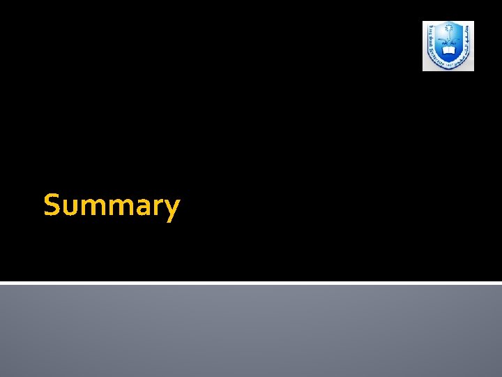 Summary 