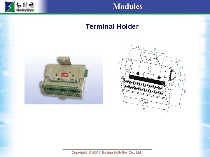 Modules Terminal Holder 