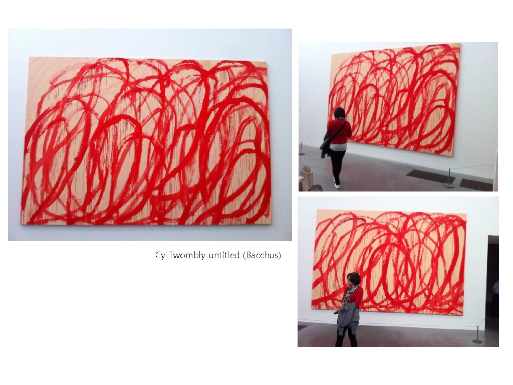 Cy Twombly untitled (Bacchus) 