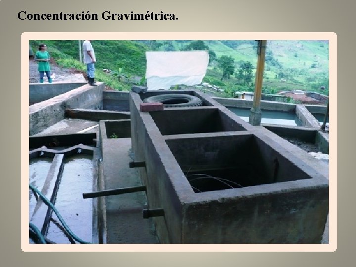 Concentración Gravimétrica. 