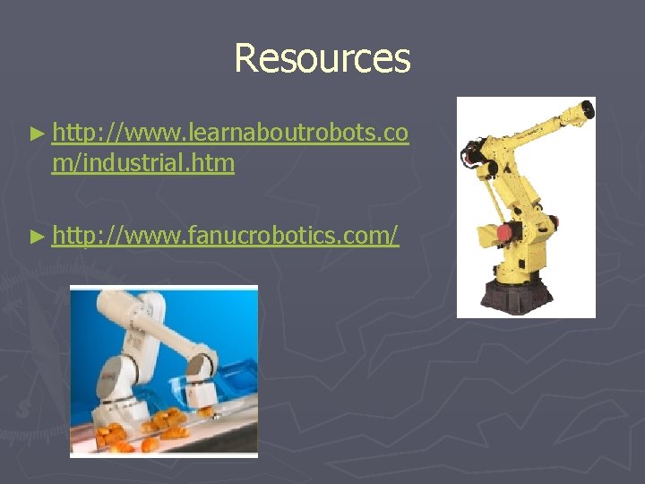 Robotics quest Mr Robbins Introduction to Autonomous Robotics