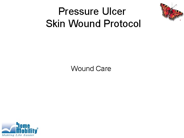 Pressure Ulcer Skin Wound Protocol Wound Care 