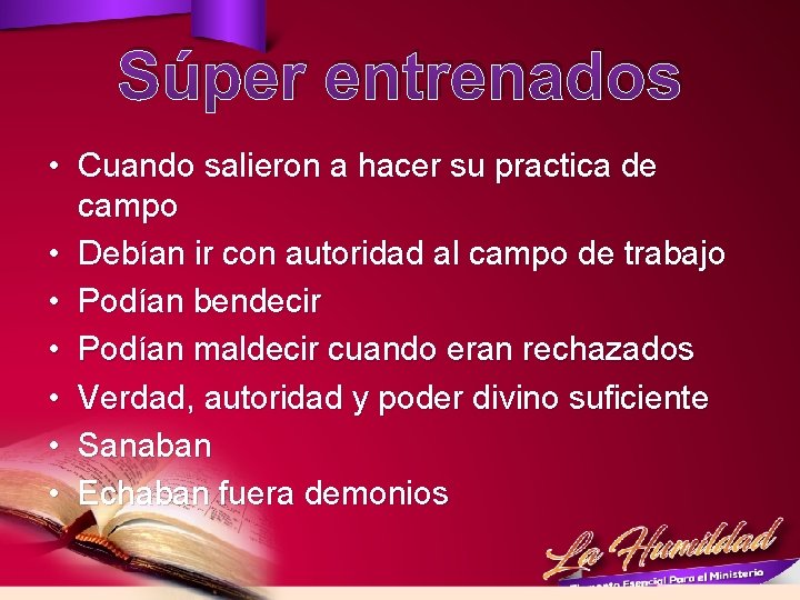 Súper entrenados • Cuando salieron a hacer su practica de campo • Debían ir