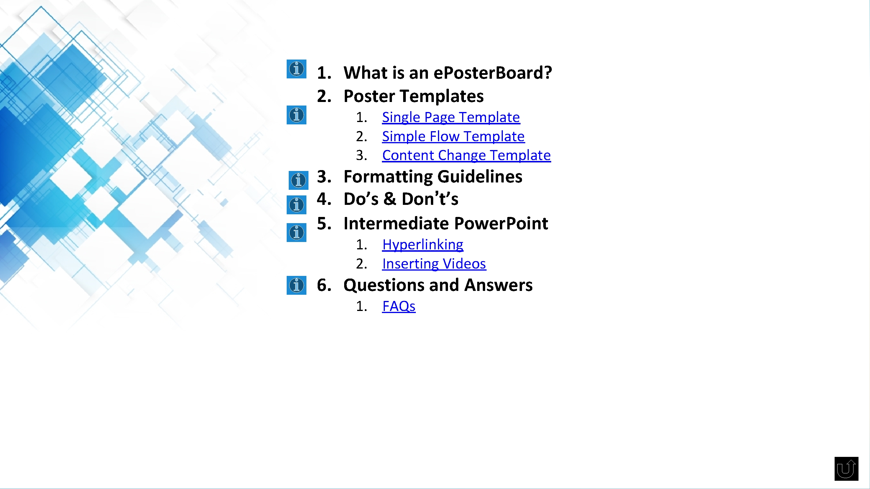 TECH WEBINAR 1 What is an e Poster