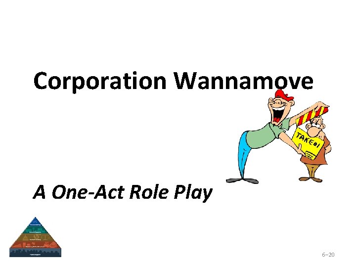 Corporation Wannamove A One-Act Role Play 6– 20 