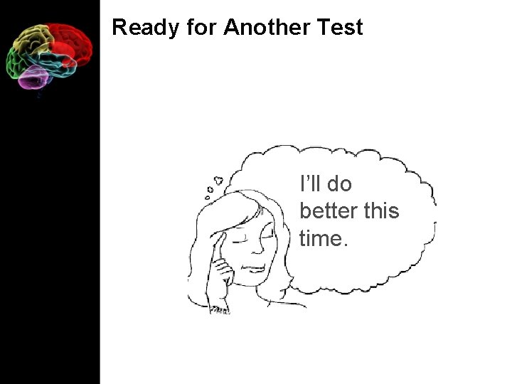 Ready for Another Test I’ll do better this time. 