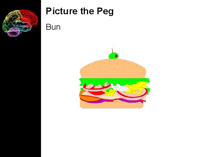 Picture the Peg Bun 