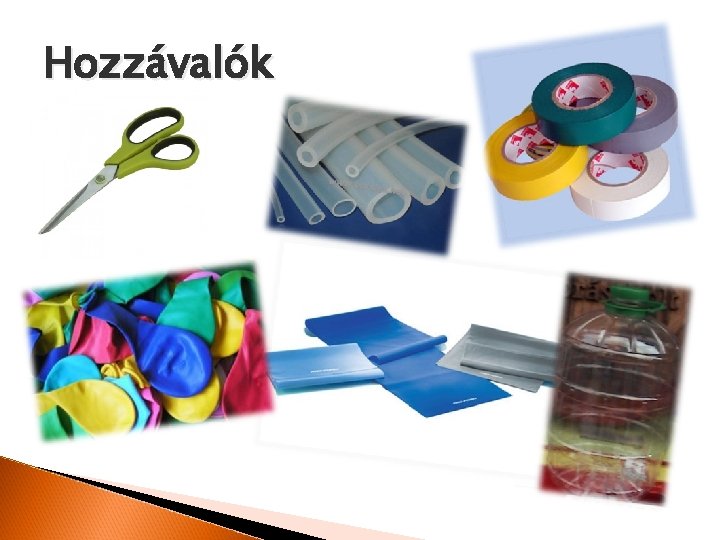 Hozzávalók 