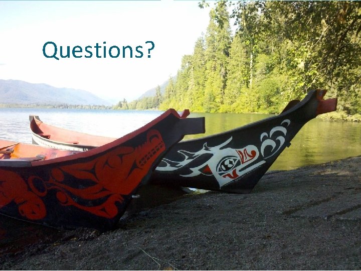 Questions? 