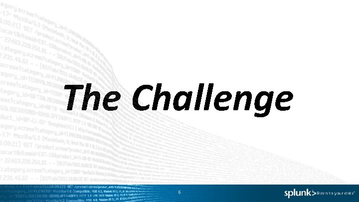 The Challenge 6 