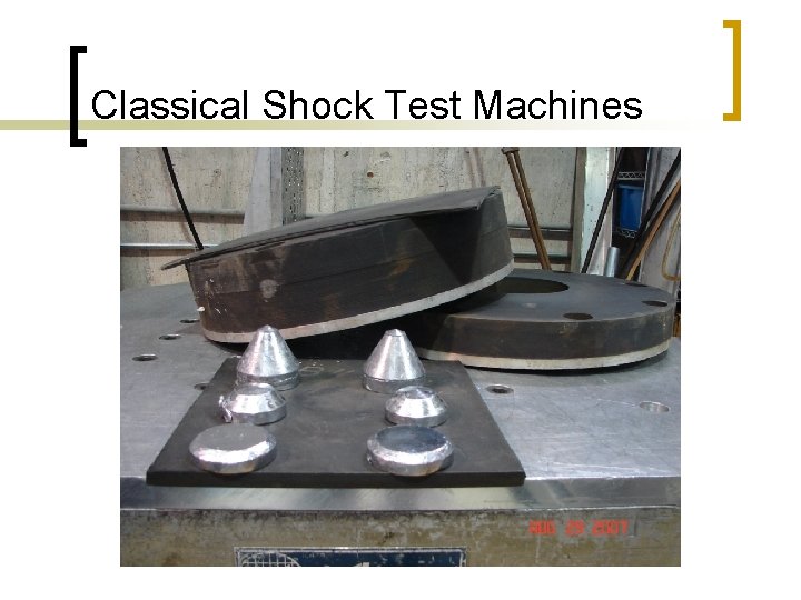 Classical Shock Test Machines 