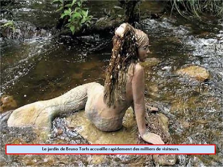 Le jardin de Bruno Torfs accueille rapidement des milliers de visiteurs. 