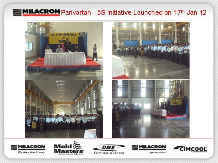 Parivartan - 5 S Initiative Launched on 17 th Jan 12 