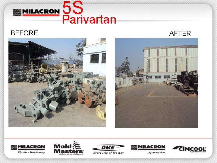 5 S Parivartan BEFORE AFTER 