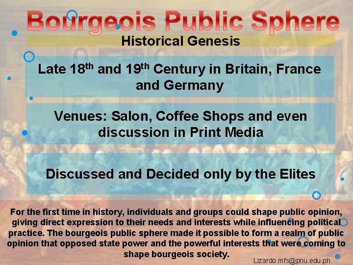 Historical Genesis Late 18 th and 19 th Century in Britain, France and Germany