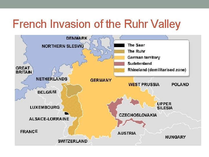 French Invasion of the Ruhr Valley 