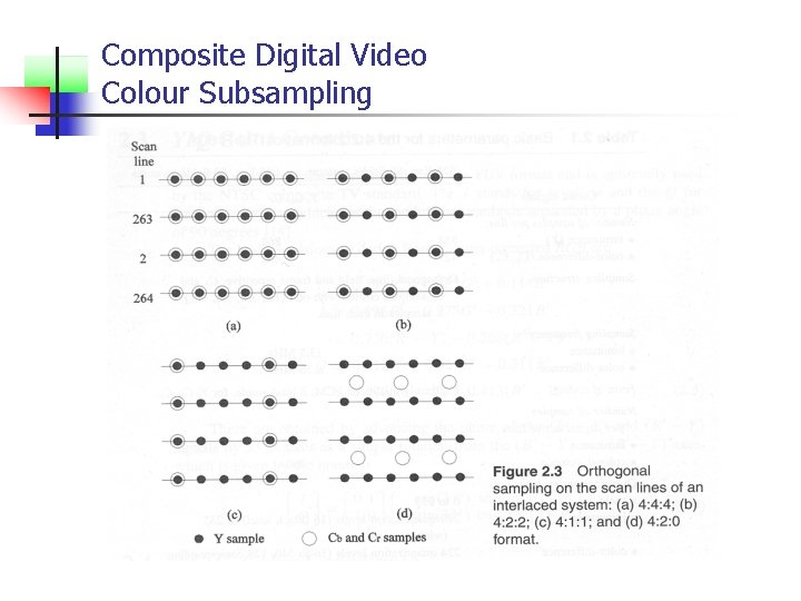 Composite Digital Video Colour Subsampling 