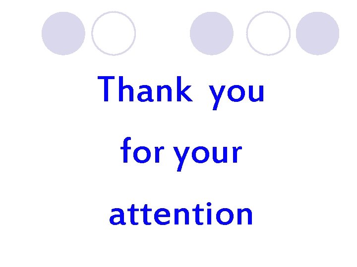 Thank you for your attention 