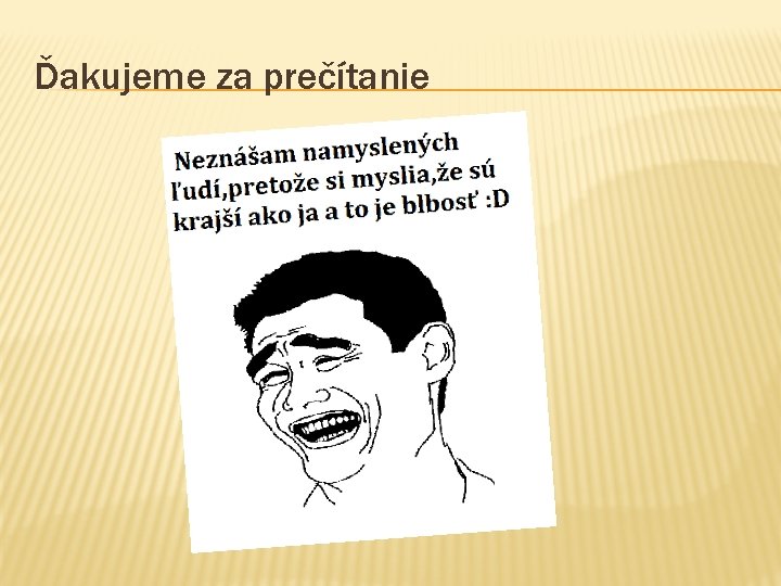 Ďakujeme za prečítanie 