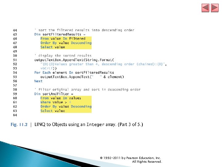 © 1992 -2011 by Pearson Education, Inc. All Rights Reserved. 