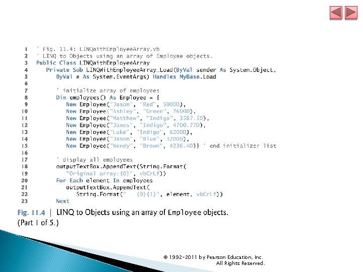 © 1992 -2011 by Pearson Education, Inc. All Rights Reserved. 