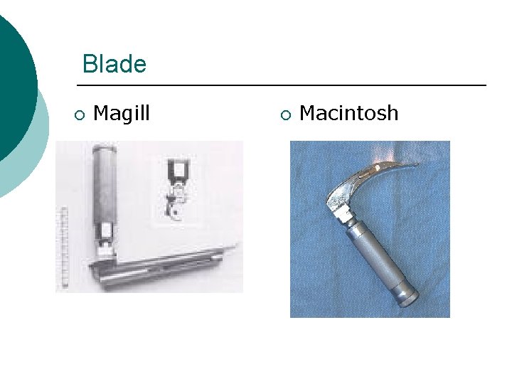 Blade ¡ Magill ¡ Macintosh 
