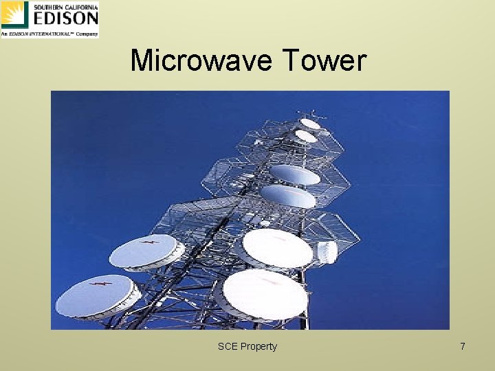 Microwave Tower SCE Property 7 