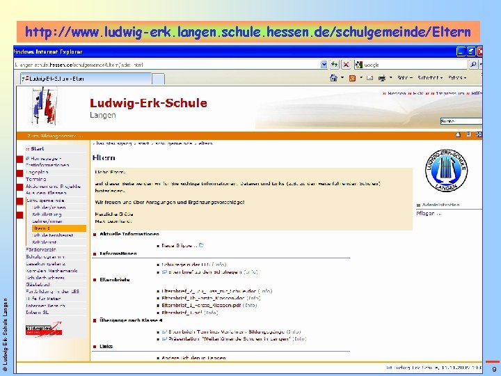 © Ludwig-Erk-Schule Langen http: //www. ludwig-erk. langen. schule. hessen. de/schulgemeinde/Eltern 9 