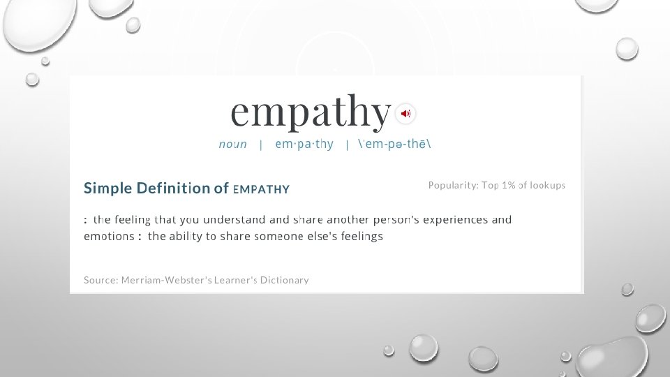 BUILDING EMPATHY IN THE CLASSROOM THE LIFE BOAT